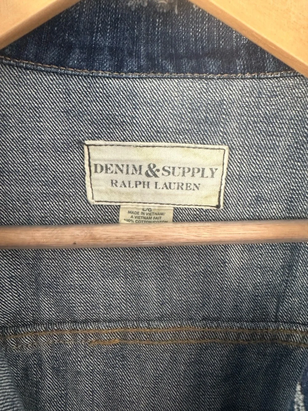 Ralph Lauren Blue Denim Trucker Jacket - Picture 6 of 8